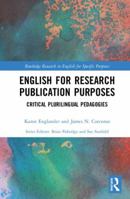 English for Research Publication Purposes 1032338571 Book Cover