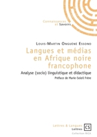Langues et médias en Afrique noire francophone (French Edition) 2753904340 Book Cover