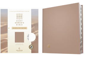 NLT Every Woman's Bible, Journaling Edition, Filament Enabled (Hardcover, Sand, Indexed, Red Letter) B0GQNYM4NL Book Cover