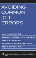 Avoiding Common ICU Errors 0781767393 Book Cover