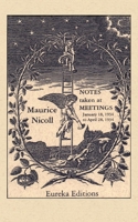Notes Taken At Meetings in 1934 9072395085 Book Cover