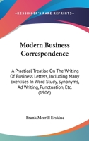 Modern Business Correspondence 1016921942 Book Cover