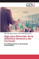 Algo para Recordar de la Didáctica General y del Currículo 6200389675 Book Cover