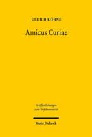 Amicus Curiae: Richterliche Informationsbeschaffung Durch Beteiligung Dritter 3161531477 Book Cover