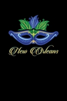 New Orleans: Mardi Gras Notebook | Cool Carnival Shrove Tuesday Journal New Orleans Festival Mini Notepad (6"X9") 1661996795 Book Cover