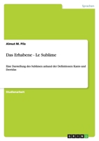 Das Erhabene - Le Sublime 3638921654 Book Cover