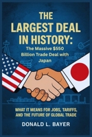 The Largest Deal in History: The Massive $550 Billion Trade Deal with Japan in 2025: What It Means for Jobs, Tariffs, and the Future of Global Trade B0FJT3FCT2 Book Cover