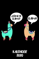 Kalender 2020 Como Se LLama: Terminkalender s��e Tiere als lustiges Geschenk f�r Lama Liebhaber Jahreskalender 2020 A5 1 Woche 2 Seiten / 6x9 Zoll 120 Seiten / Terminplaner 2020 klein f�r Alpaka Freun 1676878963 Book Cover