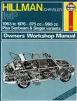 Hillman Imp Owner's Workshop Manual (Classic Reprint Series: Owner's Workshop Manual) 0900550228 Book Cover