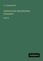 Lehrbuch der darstellenden Geometrie: Band II 336822154X Book Cover