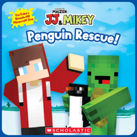 JJ and Mikey: Penguin Rescue! (JJ and Mikey 8x8 Storybook #1) B0H3Z94S2J Book Cover