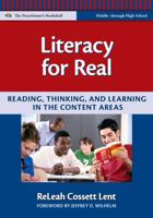 Literacy for Real: Reading, Thinking, and Learning in the Content Areas (Language & Literacy Practitioners Bookshelf) (Language and Literacy Practitioners Bookshelf) 0807749435 Book Cover