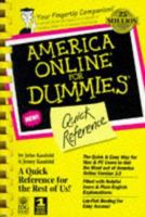America Online for Dummies Quick Reference 1568849893 Book Cover