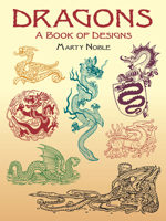 Dragons: A Book of Designs (Dover Pictorial Archive Series) 0486423107 Book Cover