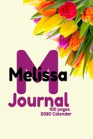 Personalized Journal Melissa 1677914548 Book Cover