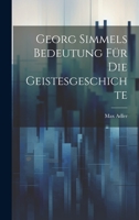 Georg Simmels Bedeutung fr die Geistesgeschichte 0274680017 Book Cover