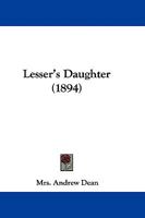 Lesser's Daughter 110414042X Book Cover