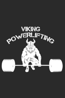 Viking Powerlifting: Bodybuilding Log Book. Powerlifting Notebook Training Journal Gym Tracker Weightslifting Notebook 6x9 Zoll Format Lines 120 Pages 1673088481 Book Cover