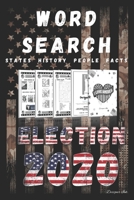 USA Word Search: STATES - PEOPLE - HISTORY - FACTS. 101 America Puzzles & Art Interior. Larger Print, Fun Easy to Hard Words for ALL AGES. Rose Flag. B08KQG62BS Book Cover