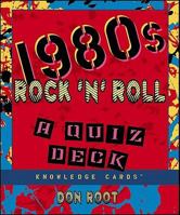 1980's Rock 'N' Roll Knowledge Cards Deck 0764937154 Book Cover