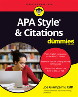 APA Style & Citations for Dummies 1119716446 Book Cover
