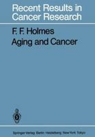 Aging and Cancer 3642821030 Book Cover