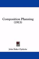 Composition Planning 1164610287 Book Cover