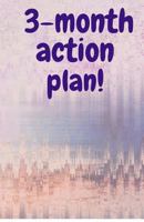 3-Month Action Plan!: Dot Grid Journal / Dot Grid Notebook with 100 Pages 1986569330 Book Cover