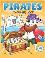 Pirates Coloring Book: Color Male And Female Pirates As They Travel The Seven Seas B0BD2F43HX Book Cover