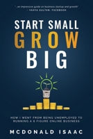 Start Small Grow Big: How I Went From Being Unemployed to Running a 6 Figure Online Business B09251Y8HB Book Cover
