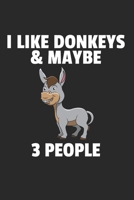 Esel Notizbuch: Esel Notizbuch für Liebhaber / Notizheft / Notizblock A5 (6x9in) Dotted Notebook / Punkteraster / 120 gepunktete Seiten (German Edition) 1673030513 Book Cover