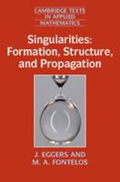 Singularities: Formation, Structure, and Propagation 1107098416 Book Cover