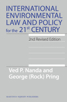 International Environmental Law and Policy for the 21st Century 1571051422 Book Cover