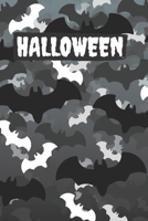 Halloween: Great Gift Idea, School Notebook, Composition Notebook for Boys & Girls, Journal, Diary, Planner (110 Lined Pages, Size 6 x 9) 1700500090 Book Cover