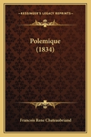 Polemique 1164948245 Book Cover