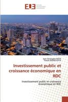 Investissement public et croissance économique en RDC 6202533110 Book Cover