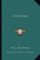 Criticism 1162927887 Book Cover