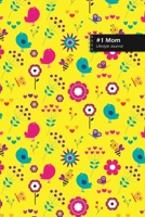 Number One Mom Lifestyle Journal, Blank Write-in Notebook, Dotted Lines, Wide Ruled, Size (A5) 6 x 9 In (Yellow) 1714454096 Book Cover