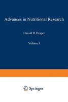 Advances in Nutritional Research - Volume 1 1461399300 Book Cover