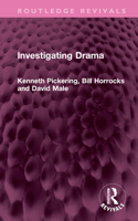 Investigating drama 103248280X Book Cover