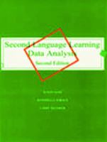 Second Language Learning Data Analysis 0805832637 Book Cover