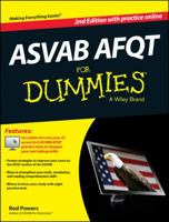 ASVAB Afqt for Dummies, with Online Practice Tests 1118817788 Book Cover