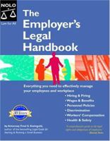The Employer's Legal Handbook 087337844X Book Cover