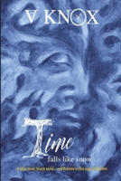 Time Falls Like Snow: A blue door, black sand - red flurries in the age of Gemini 1068849894 Book Cover