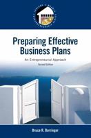 Preparing Effective Business Plans: An Entrepreneurial Approach 0133506975 Book Cover