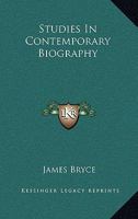 Studies in Contemporary Biography 1518654975 Book Cover