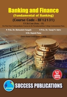 Banking & Finance(F.Y.B.Com, S.P. College, Sem.-II) 9393220948 Book Cover
