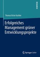 Erfolgreiches Management Gruner Entwicklungsprojekte 3658026596 Book Cover
