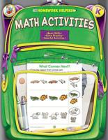 Math Activities Homework Helper, Grade K 0768207010 Book Cover