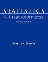 Statistics with Microsoft Excel (3rd Edition) 0136043879 Book Cover